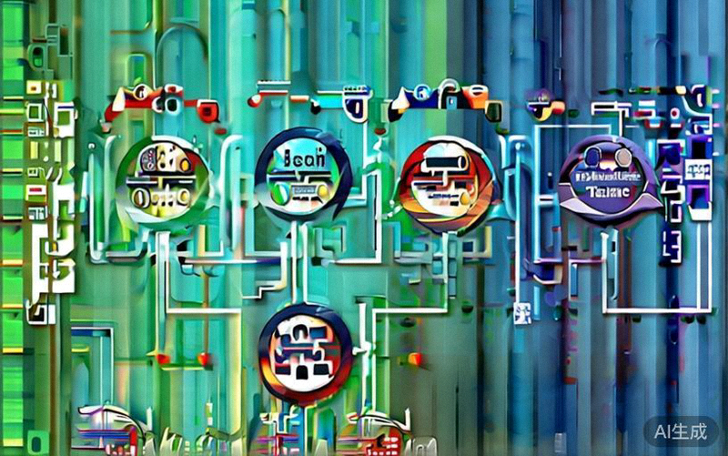 数据驱动决策增长漏斗：展示从数据监控、行为分析、A/B测试到精准营销的闭环优化流程